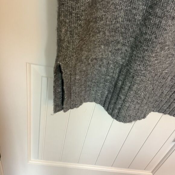 NWT ❤️ New Look Soft Gray Sweater Dress - Picture 3 of 8